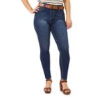 Juniors' Plus Size Wallflower Curvy Skinny Jeans, Girl's, Size: 20 W, Red Other