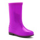 Itasca Puddle Hopper Kids' Waterproof Rain Boots, Girl's, Size: 12, Purple