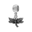 Individuality Beads Sterling Silver Dragonfly Charm, Women's, Grey