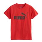 Boys 4-7 Puma Logo Tee, Size: 4, Light Red