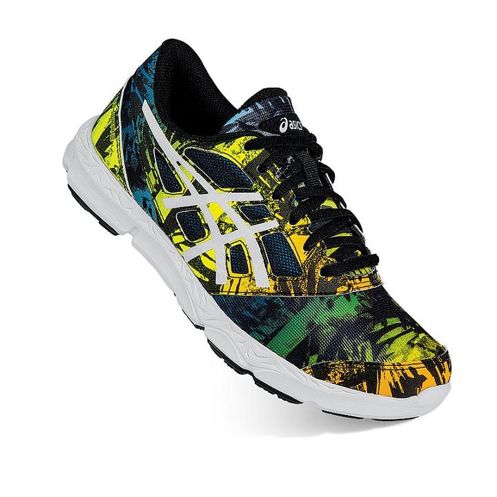 Asics 33-dfa 2 Grade School Kids' Running Shoes, Boy's, Black