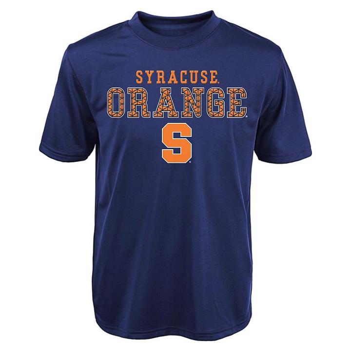 Boys 4-7 Syracuse Orange Fulcrum Performance Tee, Size: L(7), Blue