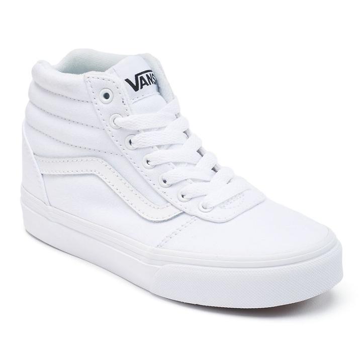 Vans Ward Kids' High-top Sneakers, Kids Unisex, Size: 11, White