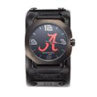 Men's Rockwell Alabama Crimson Tide Assassin Leather Watch, Black