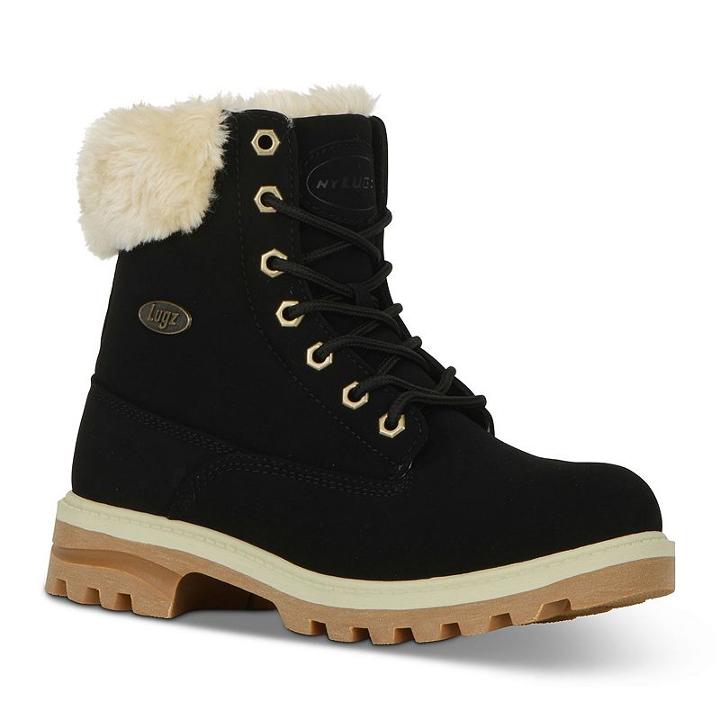Lugz Empire Hi Faux-fur Women's Water-resistant Boots, Size: Medium (9), Black