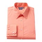 Men's Croft & Barrow&reg; Regular-fit Easy-care Point-collar Dress Shirt, Size: 16-32/33, Lt Orange