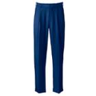 Men's Grand Slam Performance Easy-care Double-pleated Golf Pants, Size: 34x34, Blue Other