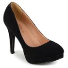 Journee Collection Madi Women's Platform High Heels, Girl's, Size: 8.5, Black