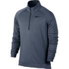 Men's Nike Dri-fit Quarter-zip Fleece Top, Size: Xxl, Blue