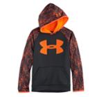 Boys 8-20 Under Armour Logo Performance Hoodie, Size: Small, Grey (charcoal)