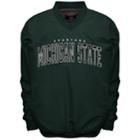 Men's Franchise Club Michigan State Spartans Members Windbreaker Pullover, Size: Xxl, Green