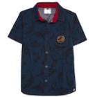 Boys 4-7x Jurassic World: Fallen Kingdom Woven Button Down Shirt, Size: 5, Med Blue