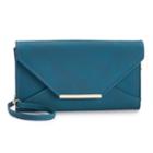 Apt. 9&reg; Rfid-blocking Envelope Crossbody Wallet, Women's, Turquoise/blue (turq/aqua)