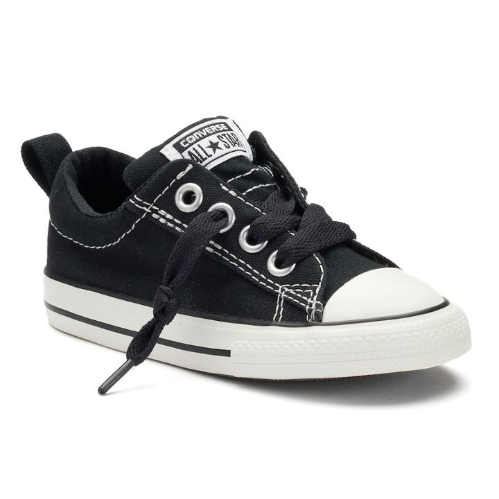 Toddlers Converse Chuck Taylor All Star Street Slip Sneakers, Boy's, Size: 10 T, Med Grey