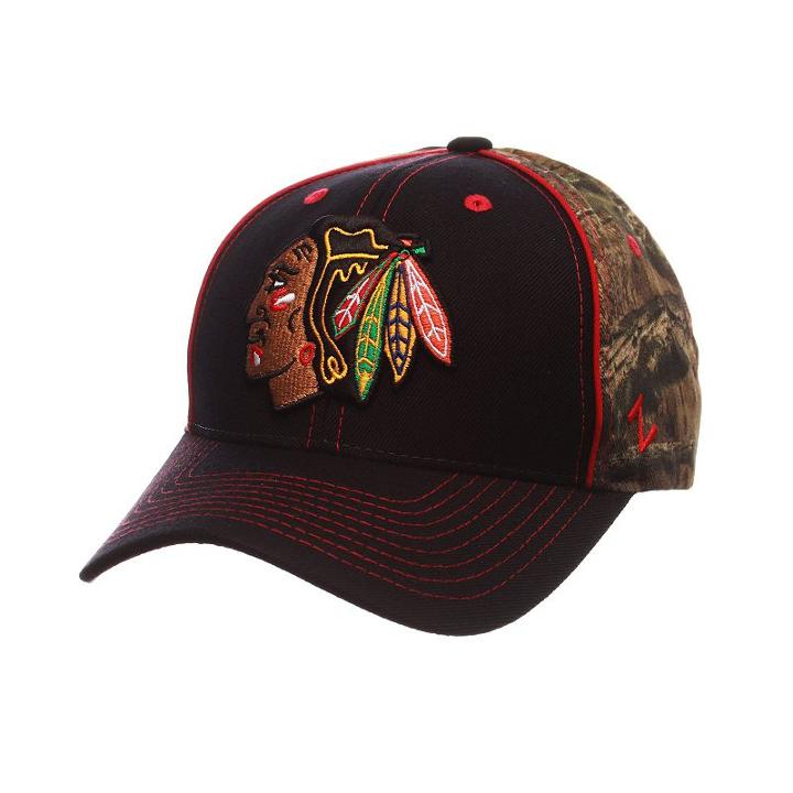 Adult Chicago Blackhawks Hideaway Adjustable Cap, Multicolor