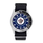 Men's Game Time Winnipeg Jets Starter Watch, Black