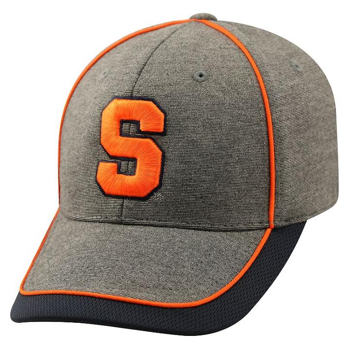 Adult Top Of The World Syracuse Orange Memory Fit Cap, Med Grey