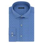Men's Van Heusen Fresh Defense Slim-fit Dress Shirt, Size: 17.5 36/37, Blue Other