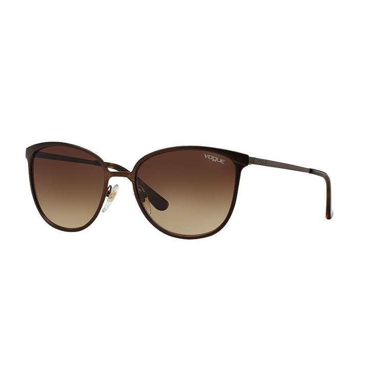 Vogue Vo4002s 55mm In Vogue Round Gradient Sunglasses, Women's, Grey Other