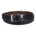 Croft & Barrow&reg; Reversible Soft-touch Faux-leather Belt, Men's, Size: 32, Black