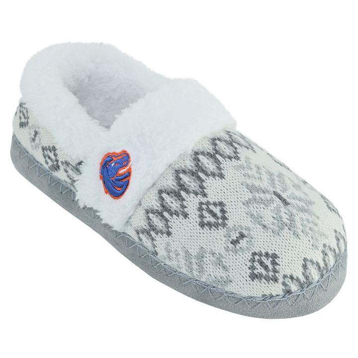 Women's Boise State Broncos Snowflake Slippers, Size: Small, Team