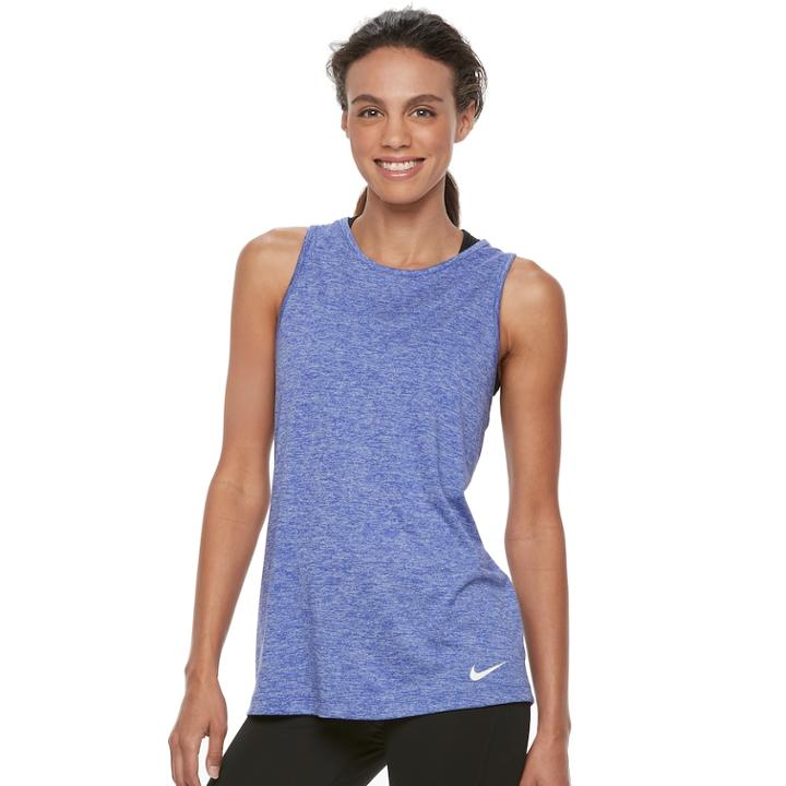 Women's Nike Dry Training Tank, Size: Medium, Med Purple