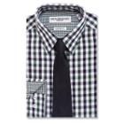 Men's Nick Graham Everywhere Modern-fit Dress Shirt And Tie Boxed Set, Size: Xl-34/35, Green