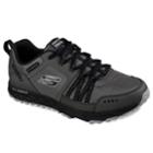 Skechers Escape Plan Men's Trail Shoes, Size: 10.5 Wide, Dark Grey
