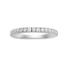 Forever Brilliant Lab-created Moissanite Wedding Ring In 14k White Gold (1/3 Carat T.w.), Women's, Size: 9