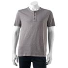 Men's Sonoma Goods For Life&trade; Classic-fit Slubbed Henley, Size: Xl, Blue (navy)