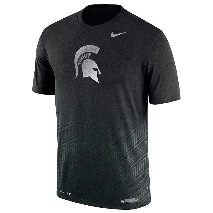 Men's Nike Michigan State Spartans New Day Dri-fit Tee, Size: Medium, Ovrfl Oth