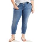 Plus Size Levi's&reg; 711 Skinny Ankle Jeans, Women's, Size: 25 - Regular, Med Blue