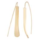 Napier Gold-tone Threader Earrings, Women's, Gold