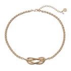 Dana Buchman Knot Necklace, Women's, Gold
