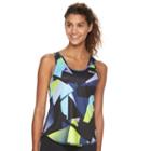 Women's Fila Sport&reg; Printed Core Mesh Inset Workout Tank Top, Size: Xs, Oxford