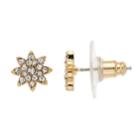 Lc Lauren Conrad Simulated Crystal Nickel Free Starburst Stud Earrings, Women's, Gold