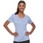Women's Fila Sport&reg; Space-dyed Short Sleeve Tee, Size: Xl, Light Blue