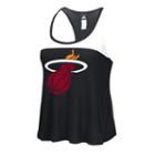 Women's Adidas Miami Heat Finished Tank Top, Size: Large, Black