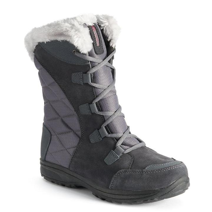 Columbia Ice Maiden Ii Women's Waterproof Winter Boots, Size: 9, Light Grey