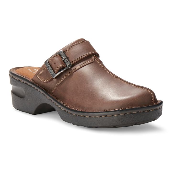 Eastland Mae Women's Mules, Size: Medium (6.5), Dark Brown