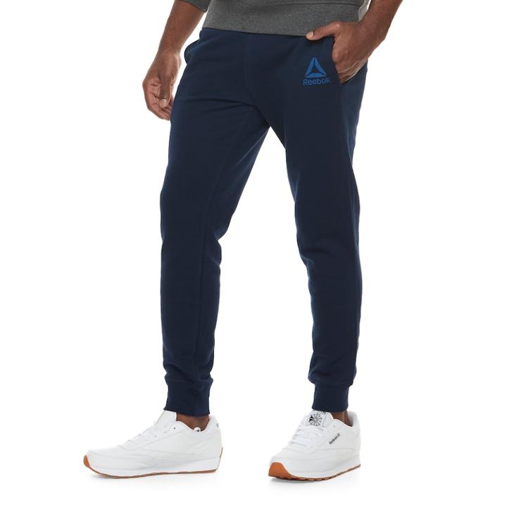 Boys 8-20 Reebok Stacked Jogging Pants, Size: Xl, Dark Blue