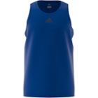 Big & Tall Adidas Performance Tank Top, Men's, Size: M Tall, Blue