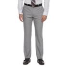 Men's Apt. 9&reg; Silk Touch Extra-slim Fit Stretch Flat-front Dress Pants, Size: 34x32, Light Grey