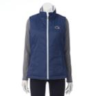Women's Columbia Penn State Nittany Lions Reversible Powder Puff Vest, Size: Small, Brt Blue