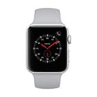 Apple Watch Series 3 (gps + Cellular) 42mm Silver Aluminum Case With Fog Sport Band, Grey