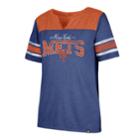 Women's '47 Brand New York Mets Match Tri-blend Tee, Size: Xl, Blue