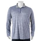 Big & Tall Champion Modern-fit Colorblock Quarter-zip Pullover, Men's, Size: 2xb, Blue (navy)