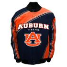 Men's Franchise Club Auburn Tigers Warrior Twill Jacket, Size: Large, Black