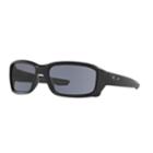 Oakley Straightlink Oo9331 58mm Rectangle Wrap Sunglasses, Men's, Black