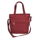 Travelon Signature Anti-theft Rfid-blocking Ipad Weekender Bag, Adult Unisex, Red